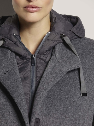 Manteau mi-saison MADELEINE en gris
