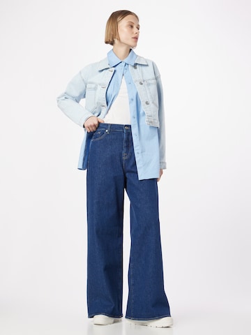 7 for all mankind Wide leg Jeans 'ZOEY' in Blue