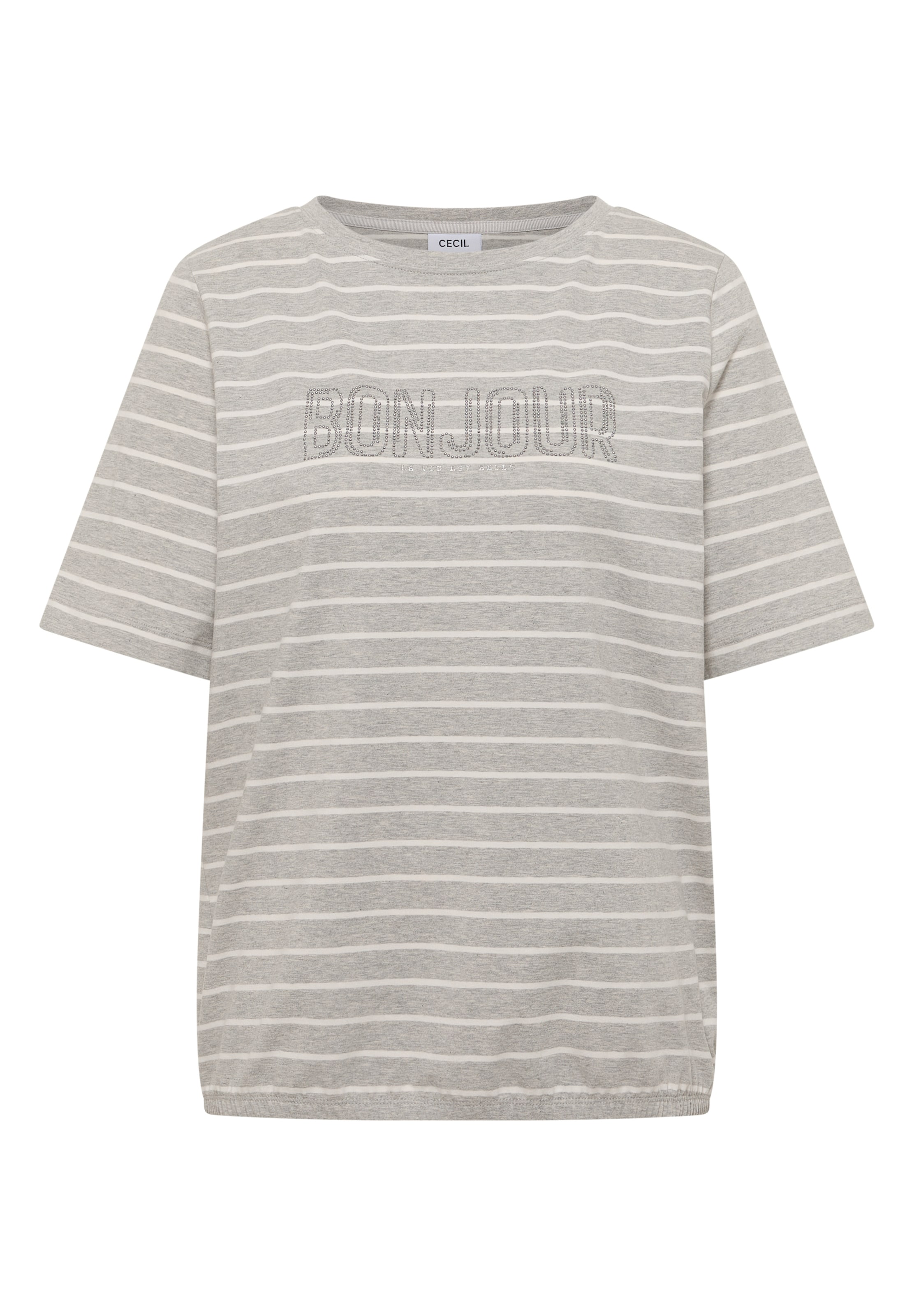 CECIL T-Shirt in Grau: Vorderseite
