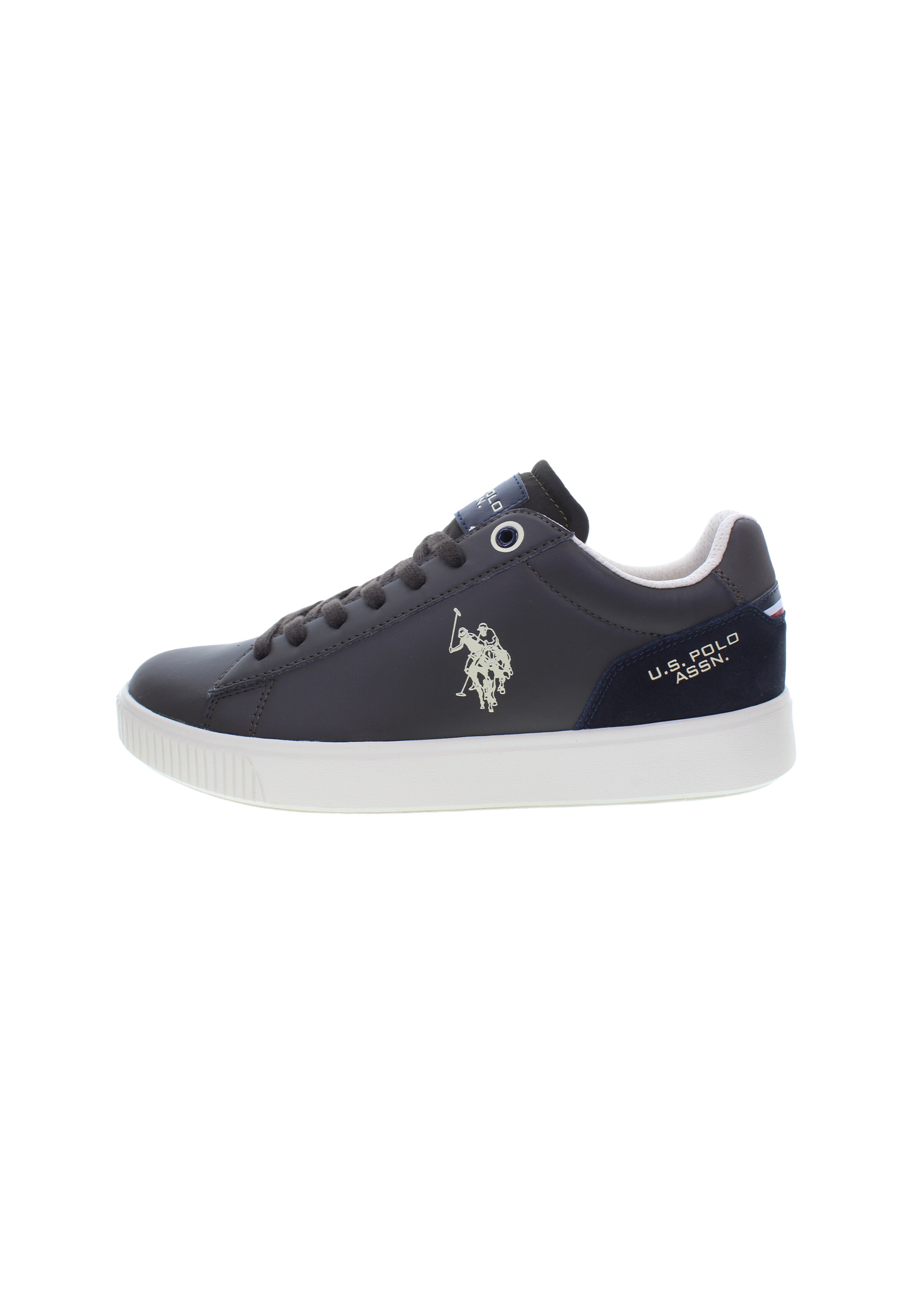 Sneaker bassa di U.S. POLO ASSN. in marrone: frontale