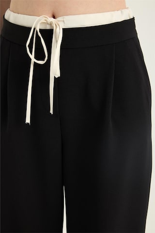 HOME STORE Wide Leg Hose in Schwarz