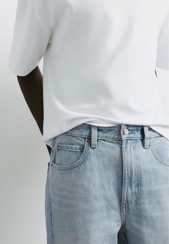 Baggy Jeans de la Pull&Bear pe albastru