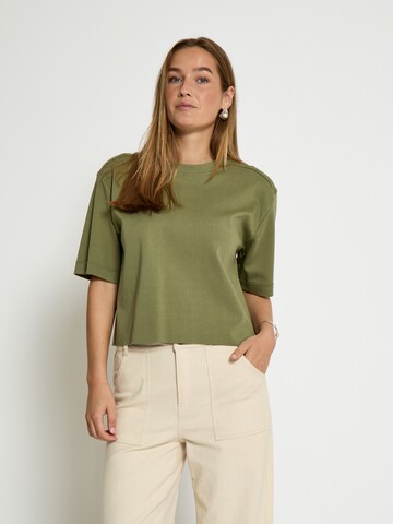 T-shirt 'Fallon' DESIRES en vert : devant
