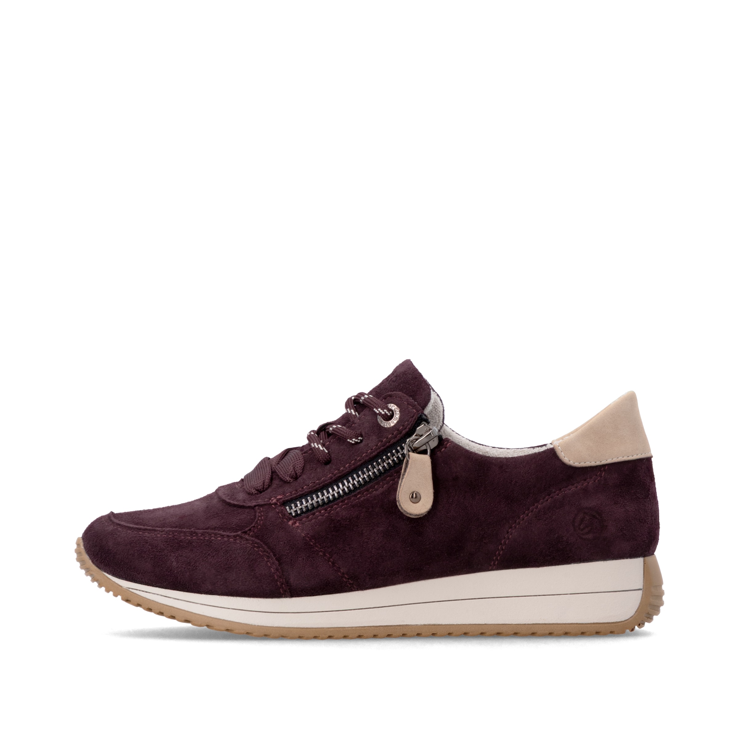Chaussure de sport à lacets REMONTE en rouge