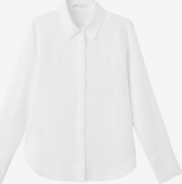 MANGO Blouse 'Samara' in White: front