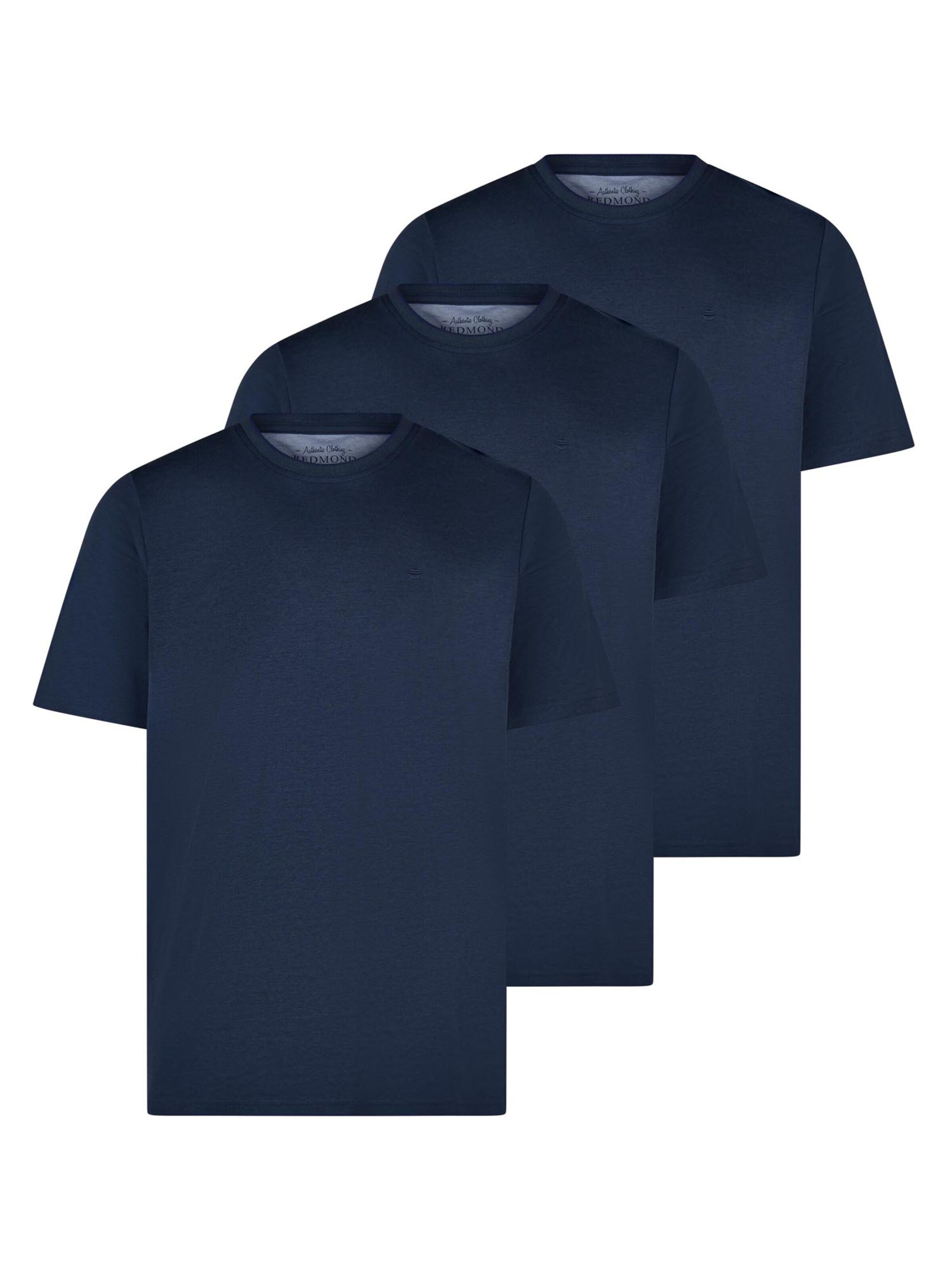 redmond Shirt 'Basic' in Blue: front