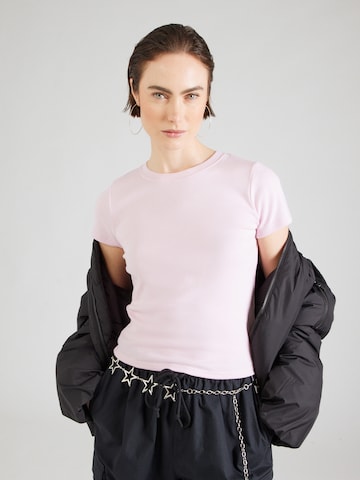 HOLLISTER - Camiseta en rosa: frente