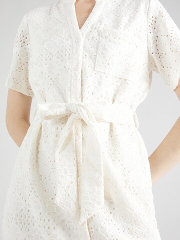 OBJECT - Vestidos camiseiros 'FEODORA SELINE' em branco