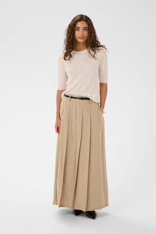 CULTURE Sweter 'CUaugustine' w kolorze beżowy