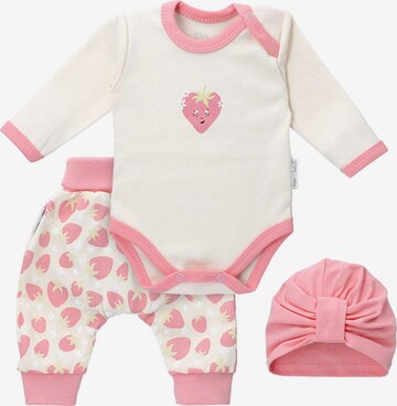 Baby Sweets Set in Pink: front