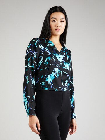 COMMA Blouse in Blue: front