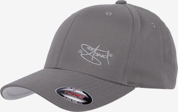 2Stoned Cap 'Flexfit Wooly Combed Classic' in Grey: front