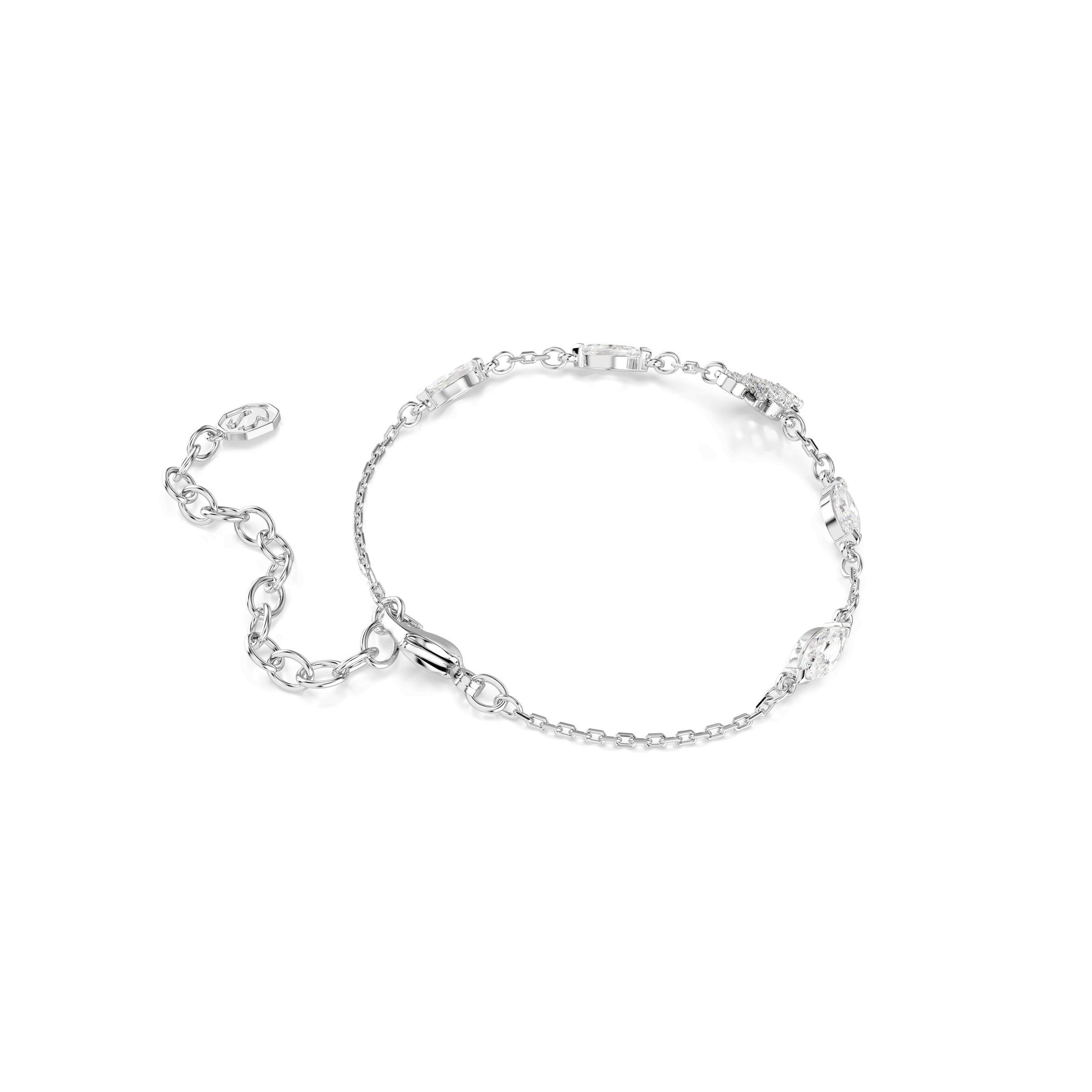 Swarovski Rannekoru 'SWAN' värissä hopea