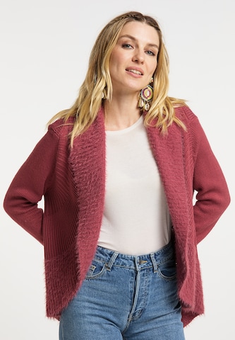 usha FESTIVAL Knit Cardigan in Pink: front