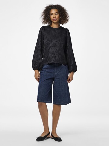 PIECES Bluse 'NETHE' in Schwarz
