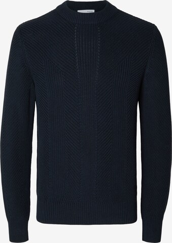 SELECTED HOMME Sweater in Blue: front