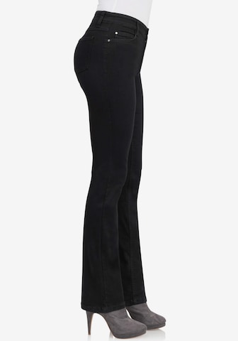 wonderjeans Bootcut Jeans in Schwarz