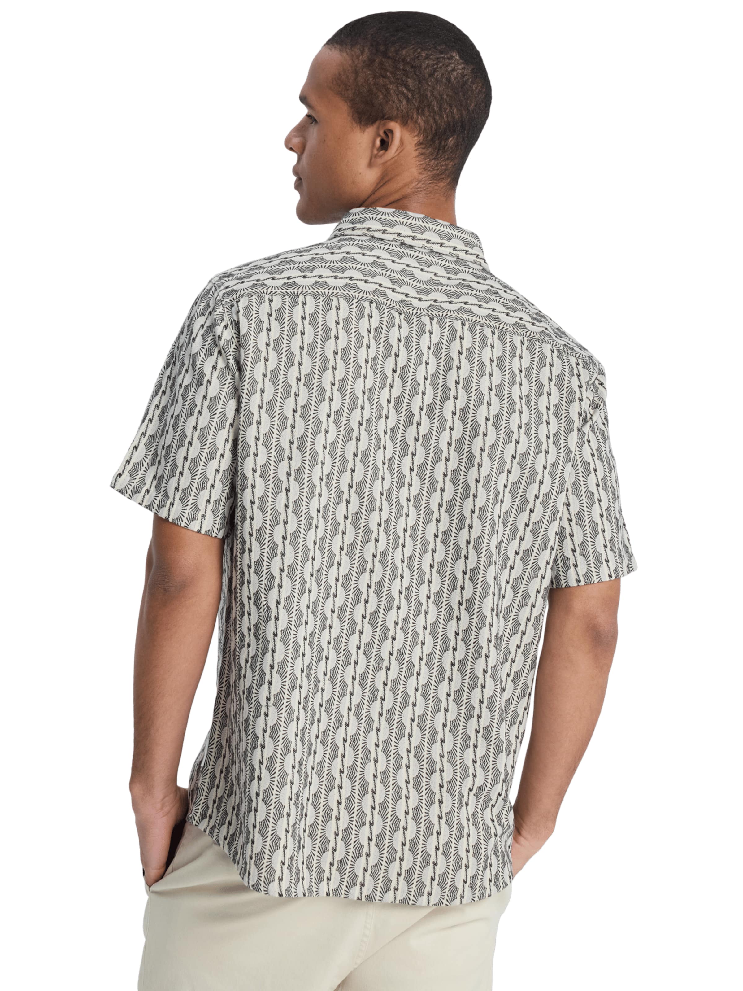 QUIKSILVER Regular fit Shirt 'Horizons' in Beige