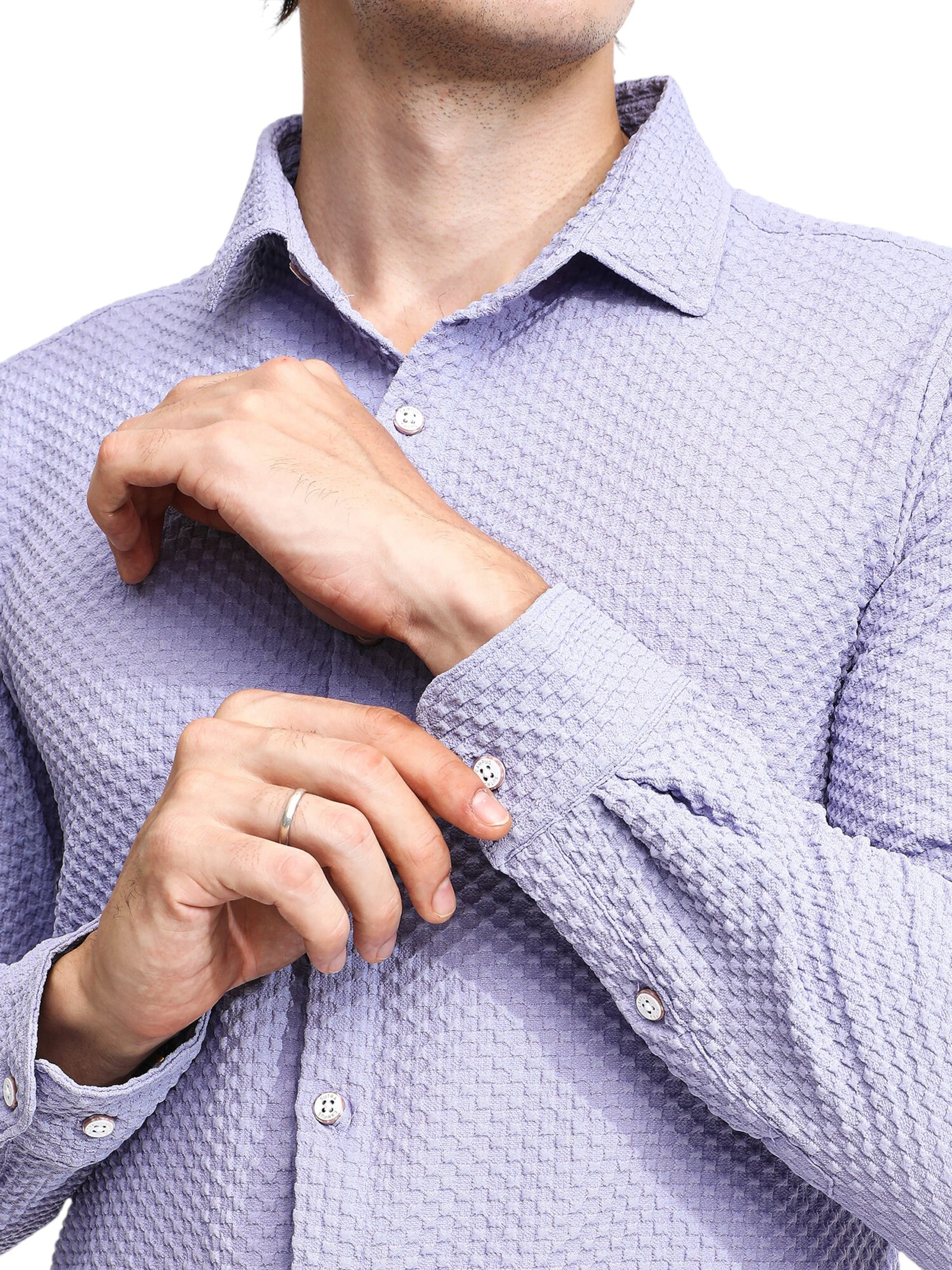 Campus Sutra Regular fit Skjorta ' Tilly ' i blå