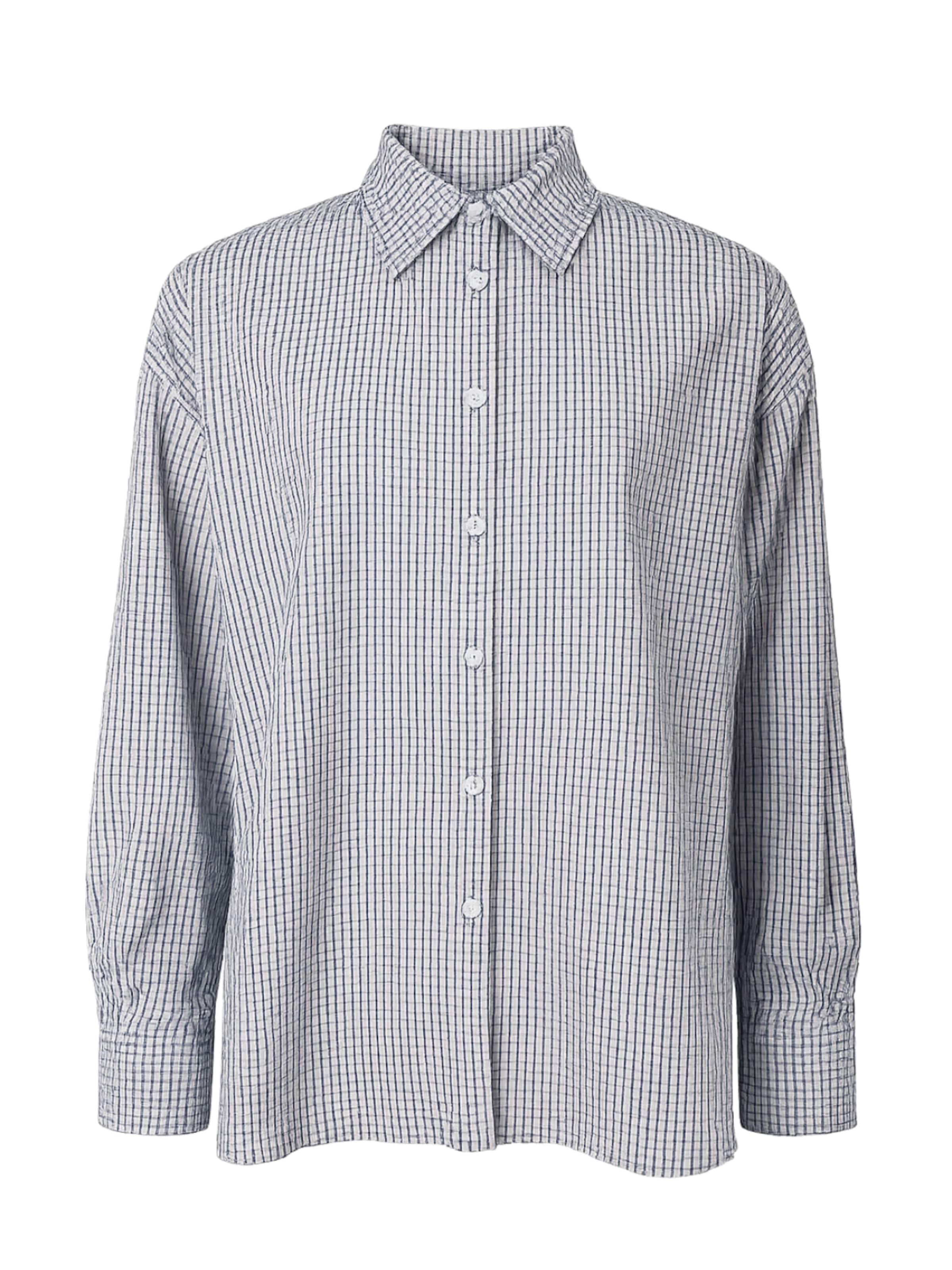 ARMIE Blouse 'The Carla Shirt' in Wit: voorkant