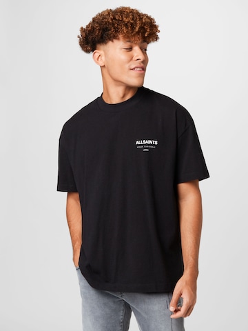 T-Shirt 'Underground' AllSaints en noir : devant