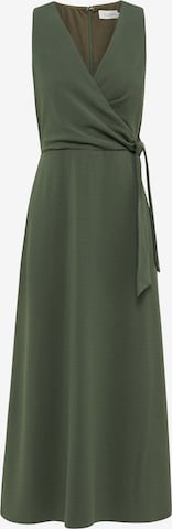 Tussah Koktejlové šaty 'POLINA' – zelená: přední strana