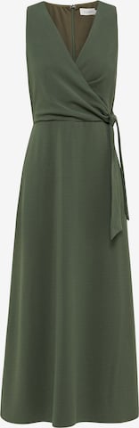 Robe de cocktail 'POLINA' Tussah en vert : devant