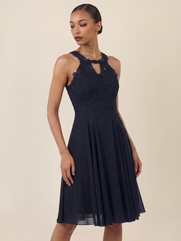 APART Cocktail Dress in Blue: front