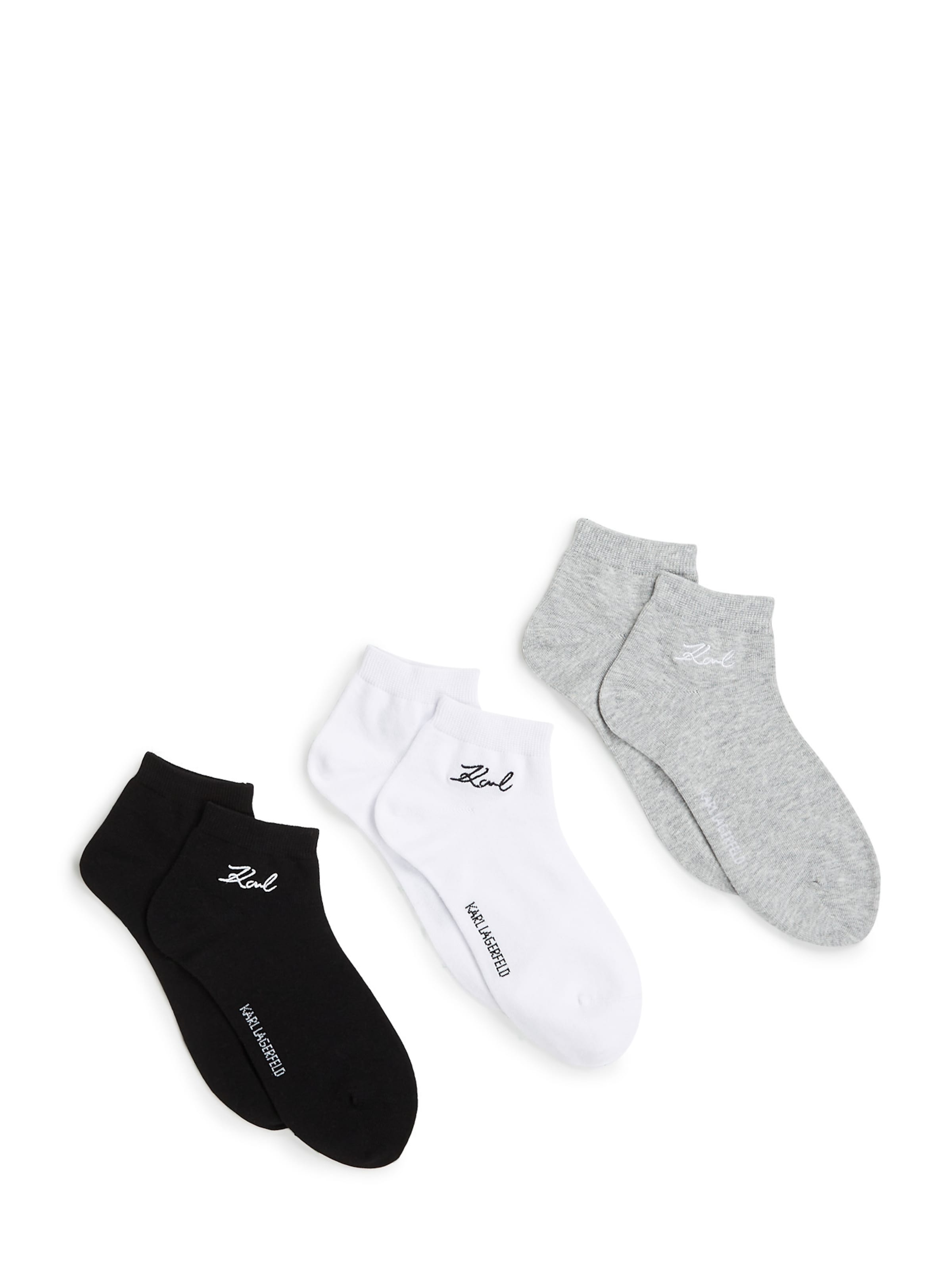 pelēks Karl Lagerfeld Zeķes
