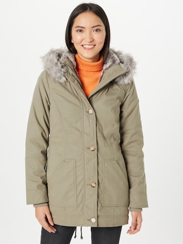 HOLLISTER - Chaqueta de invierno en verde: frente