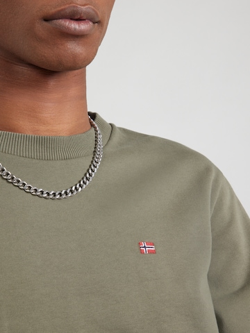 NAPAPIJRI Regular fit Sweatshirt 'BALIS' in Green