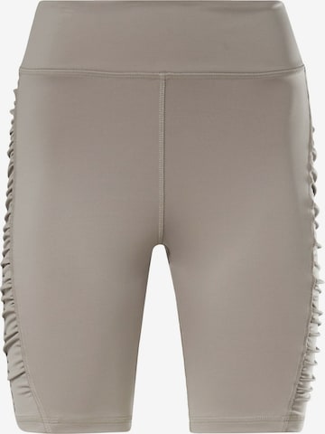 Reebok - Skinny Pantalón deportivo en gris: frente