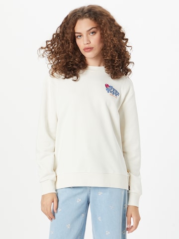 SCOTCH & SODA Sweatshirt 'Vondelpark' i hvit: forside