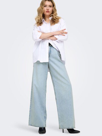 Wide Leg Jean 'ONLSilky' ONLY en bleu