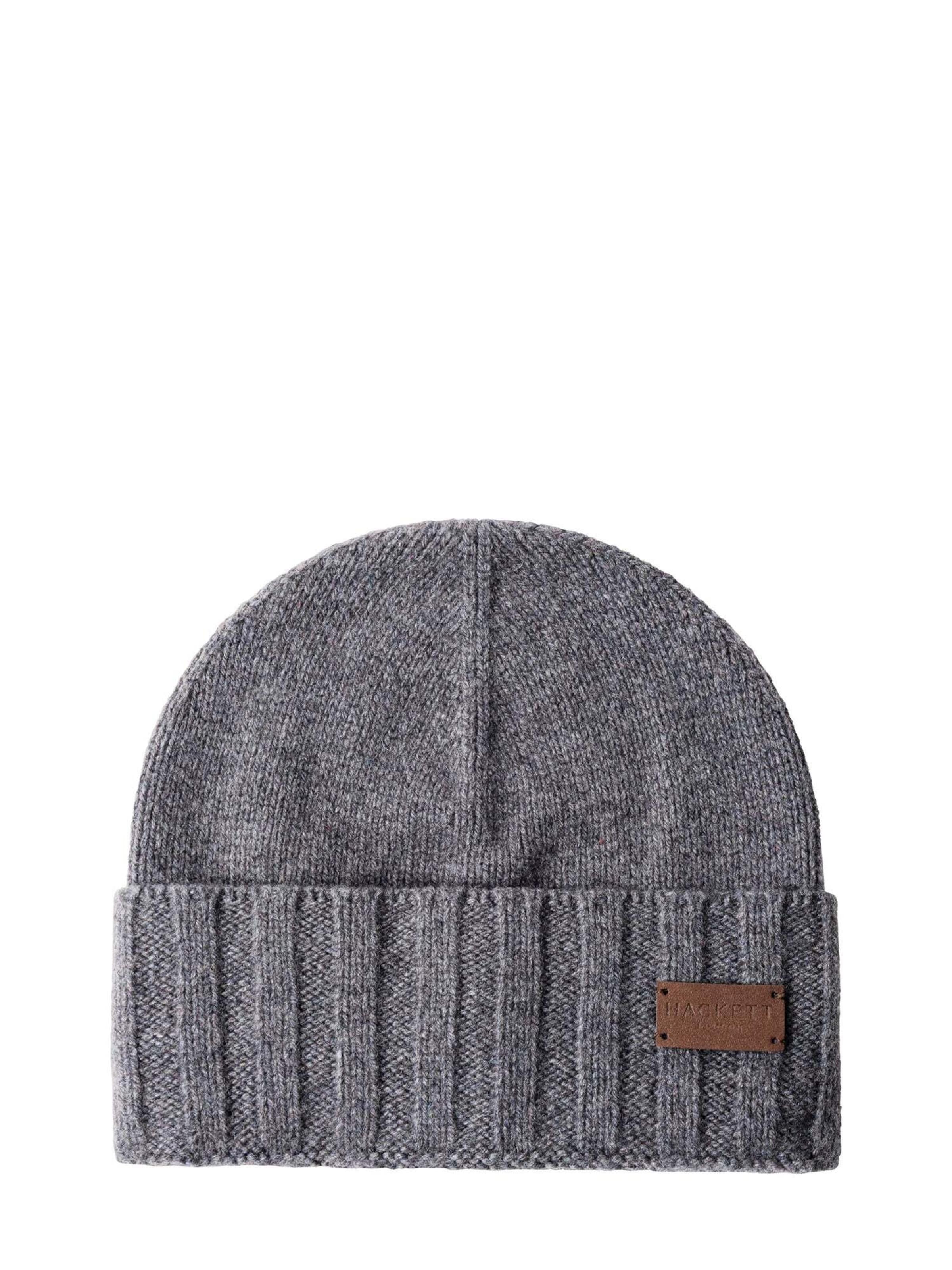 Hackett London Muts in Grijs: voorkant