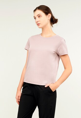 GIORDANO T-Shirt 'Sorena' in Beige