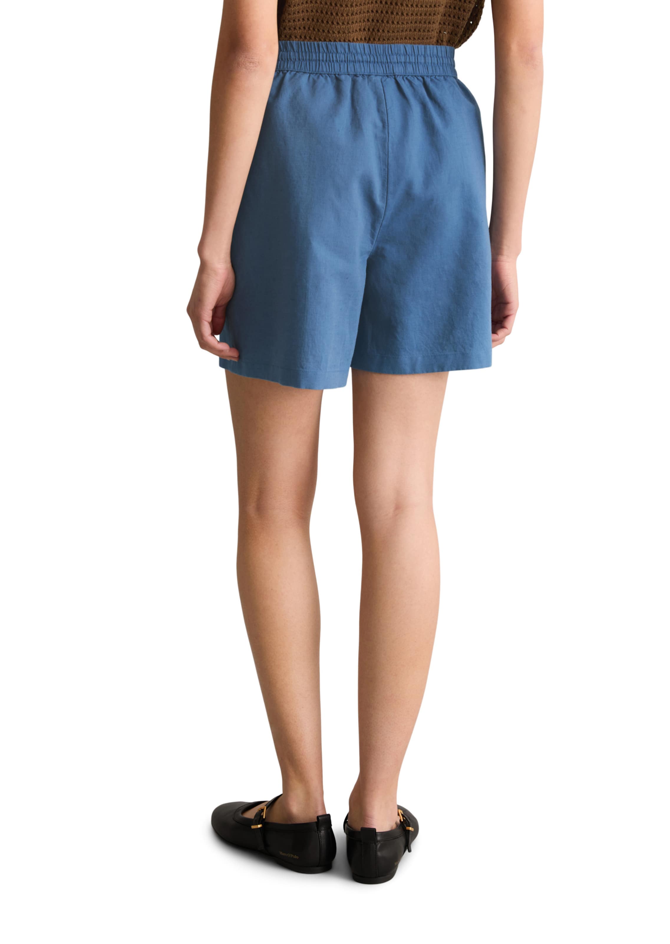 Marc O'Polo DENIM Loosefit Broek in Blauw