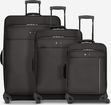 Set di valigie 'Sevilla' di CHECK.IN in nero: frontale