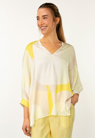IVI collection Tunic 'LOLLIPOP' in Beige: front