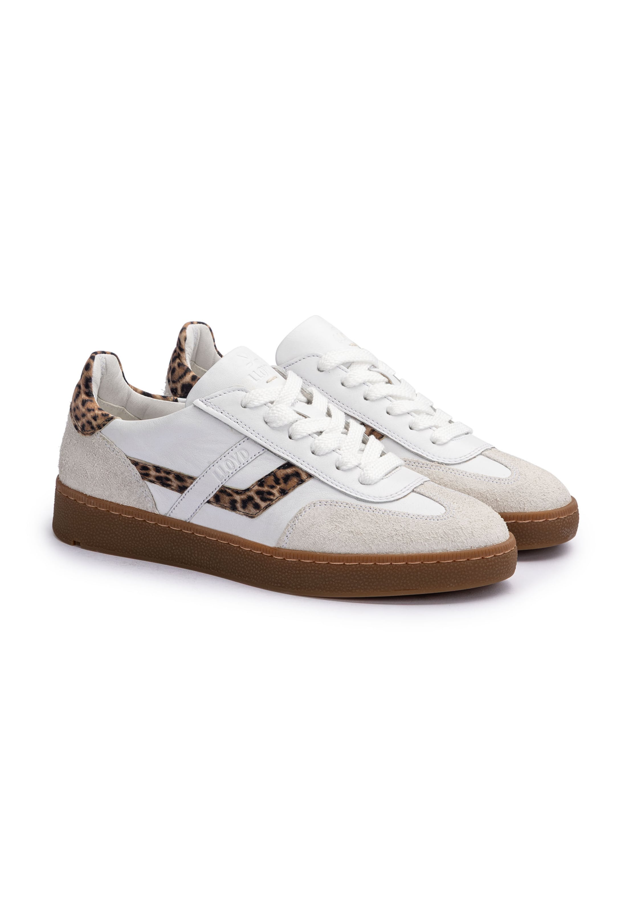 LLOYD Platform trainers 'BRAVA' in Beige: front