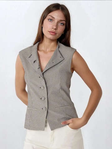 Hiccup Anzugweste in Beige