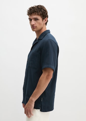 Marc O'Polo Comfort fit Overhemd in Blauw