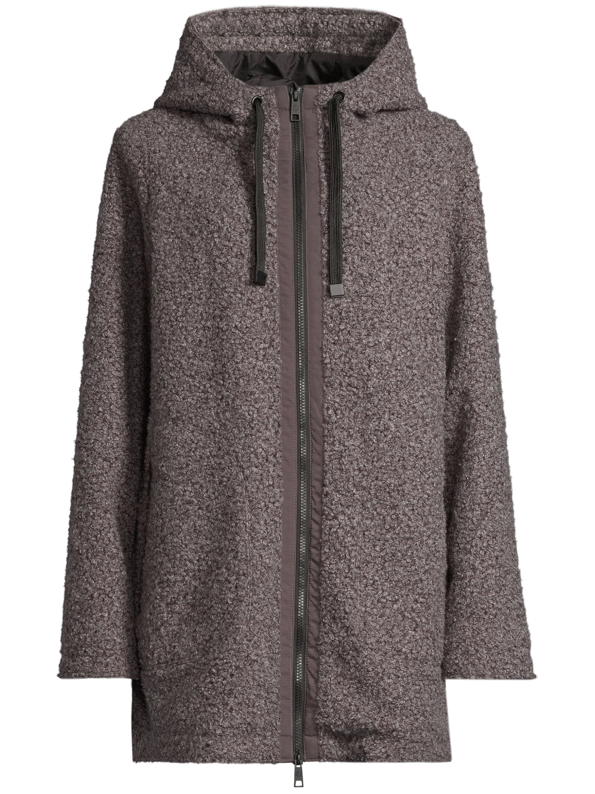 New View Winterjas in Grijs: voorkant