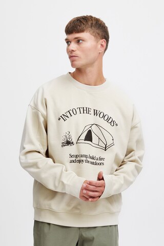 !Solid - Sweatshirt 'Hamad' em bege: frente