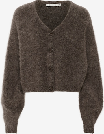 Gestuz Neuletakki 'GZDebbie' värissä ruskea: etupuoli