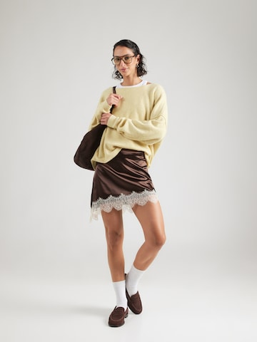 AMERICAN VINTAGE Pullover 'DAMSVILLE' in Gelb