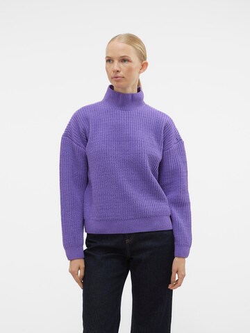 VERO MODA Tröja 'VMKaia' i lila: framsida
