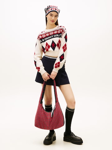 Tommy Jeans Πουλόβερ 'FAIR ISLE' σε μπεζ