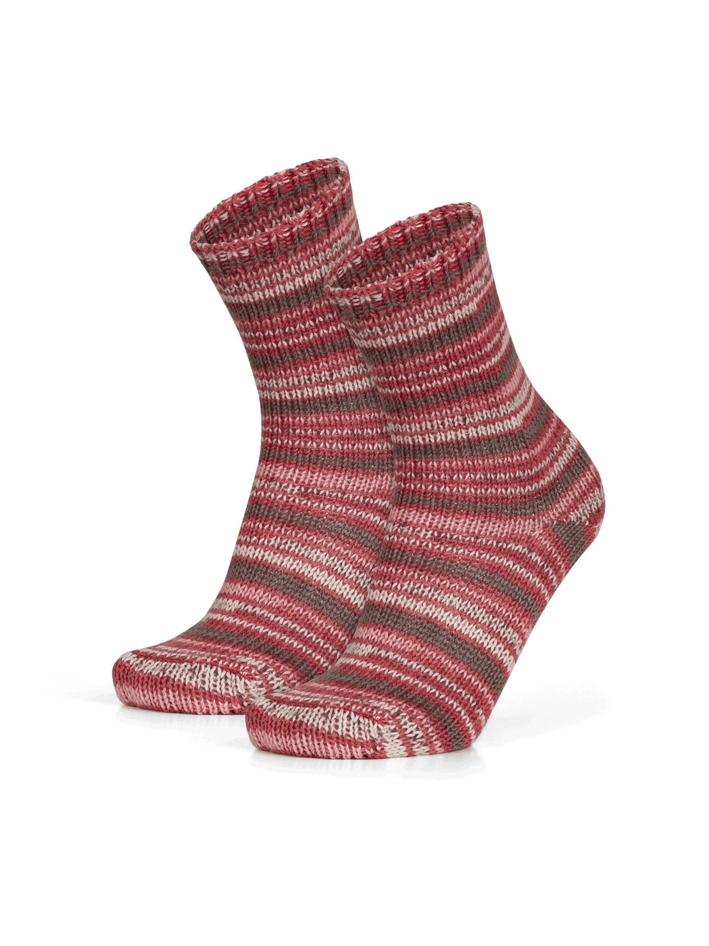 Chaussettes normani en marron