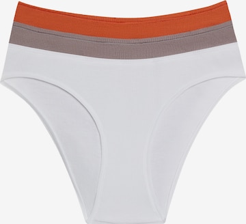 Slip Calvin Klein Underwear en blanc : devant